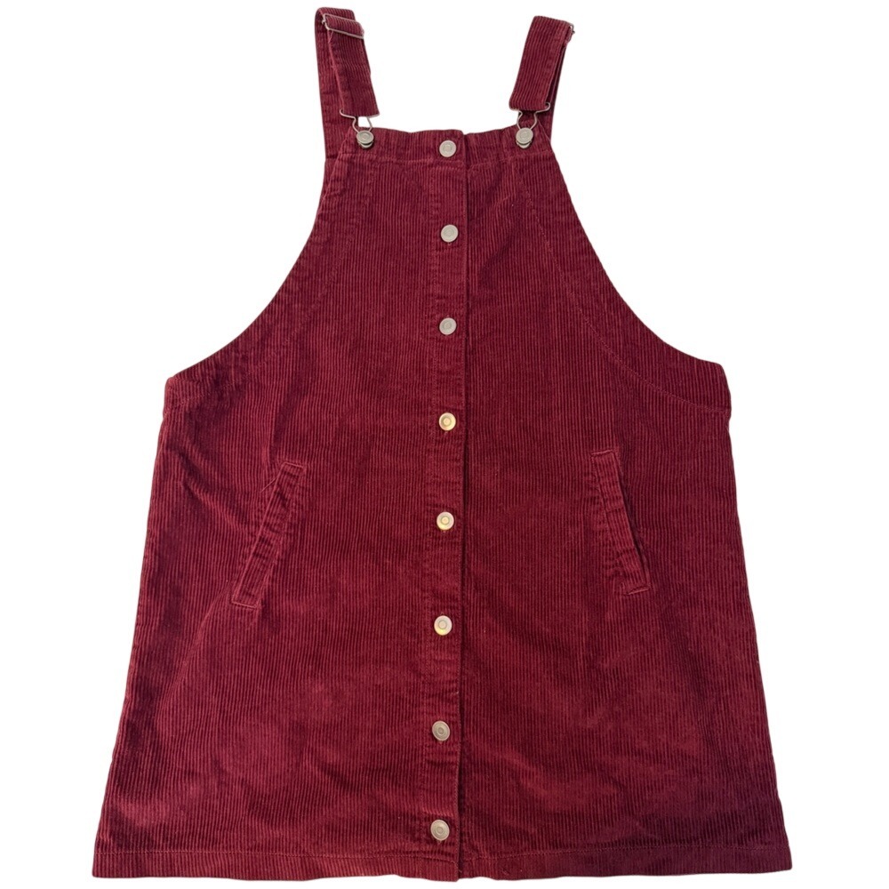 Celebrity Pink Maroon Corduroy Dress - Picture 3 of 7